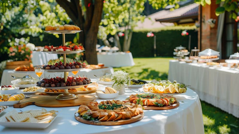 Buffet froid mariage a Harnes