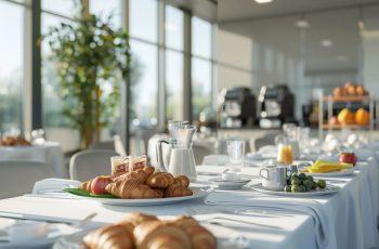 Petit déjeuner d'entreprise